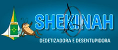 logo shekinah desentupidora